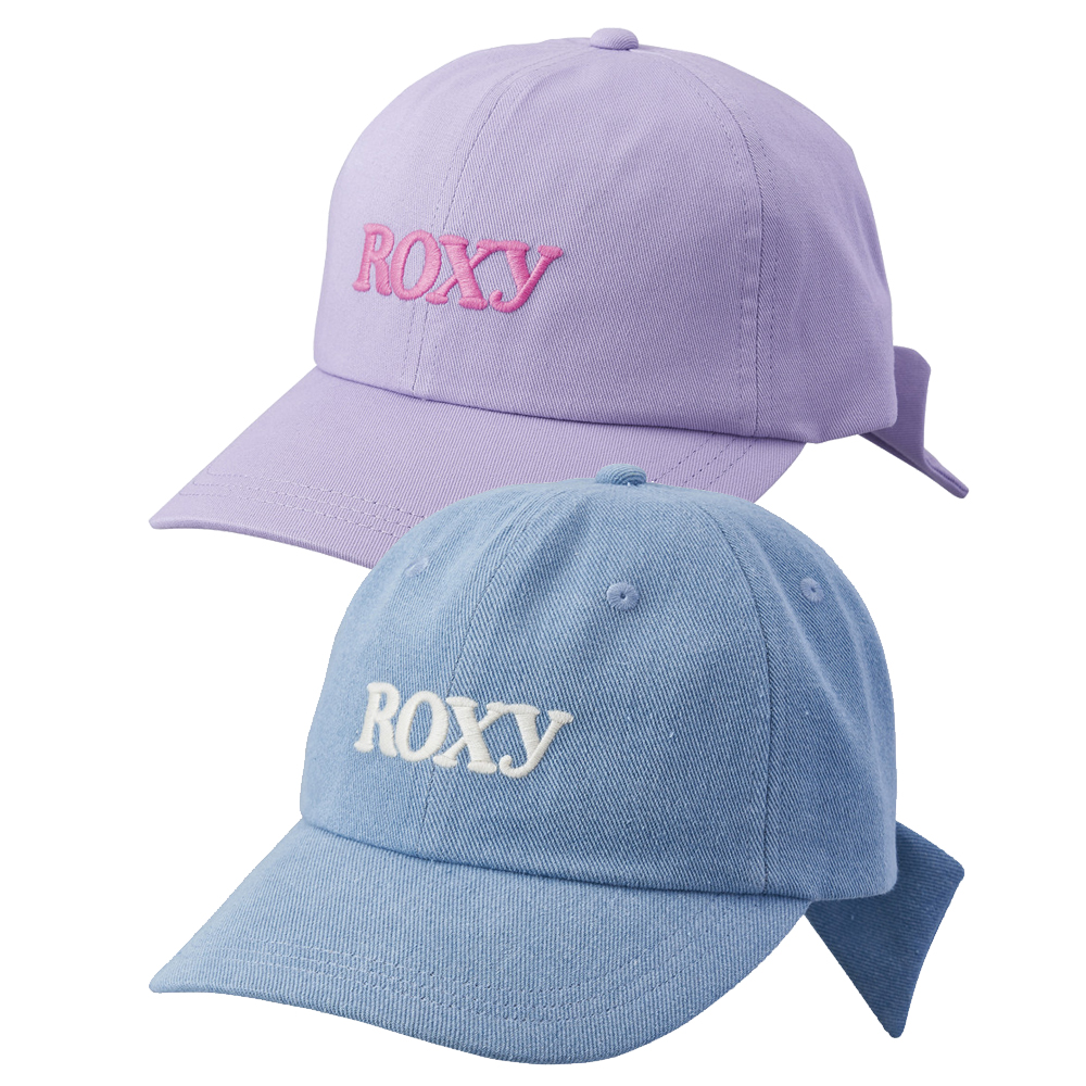ロキシー ROXY ガールズ キッズ MINI SPRING HUMMING キャップ TCP241124 帽子 女の子 サイズ調整可能 アジャスターリボン