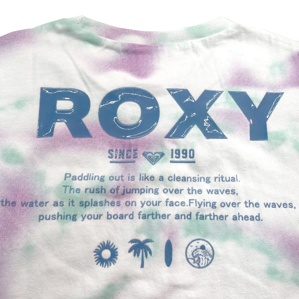 ロキシー ROXY ガールズ キッズ MINI LIFESAVER S/S TEE Tシャツ 130〜150cm TST231119 MUL2 子供服  女の子 半袖 Tシャツ サーフブランド