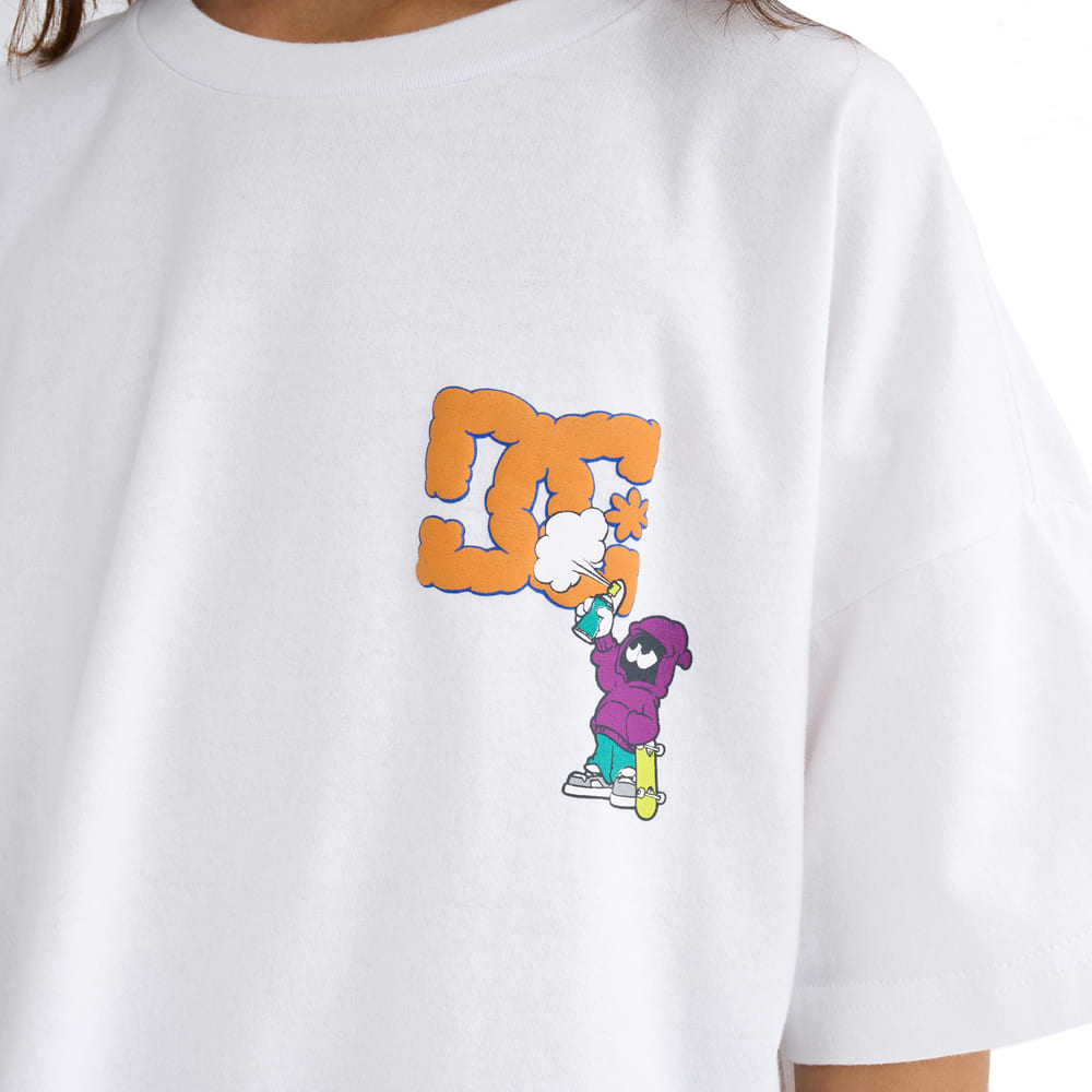 DC SHOES ディーシー Shoes キッズ 半袖 Tシャツ 24 KD GF PAINT
