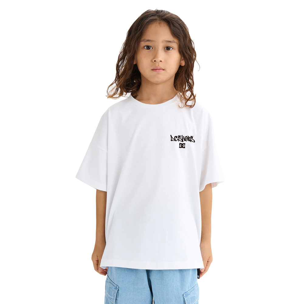 ★SS15★希少モデル★ KIDS キッズ 40Oz 40オンス Ｔシャツ サイドギャザー 半袖Tシャツ 子供服[品番：VR000010019