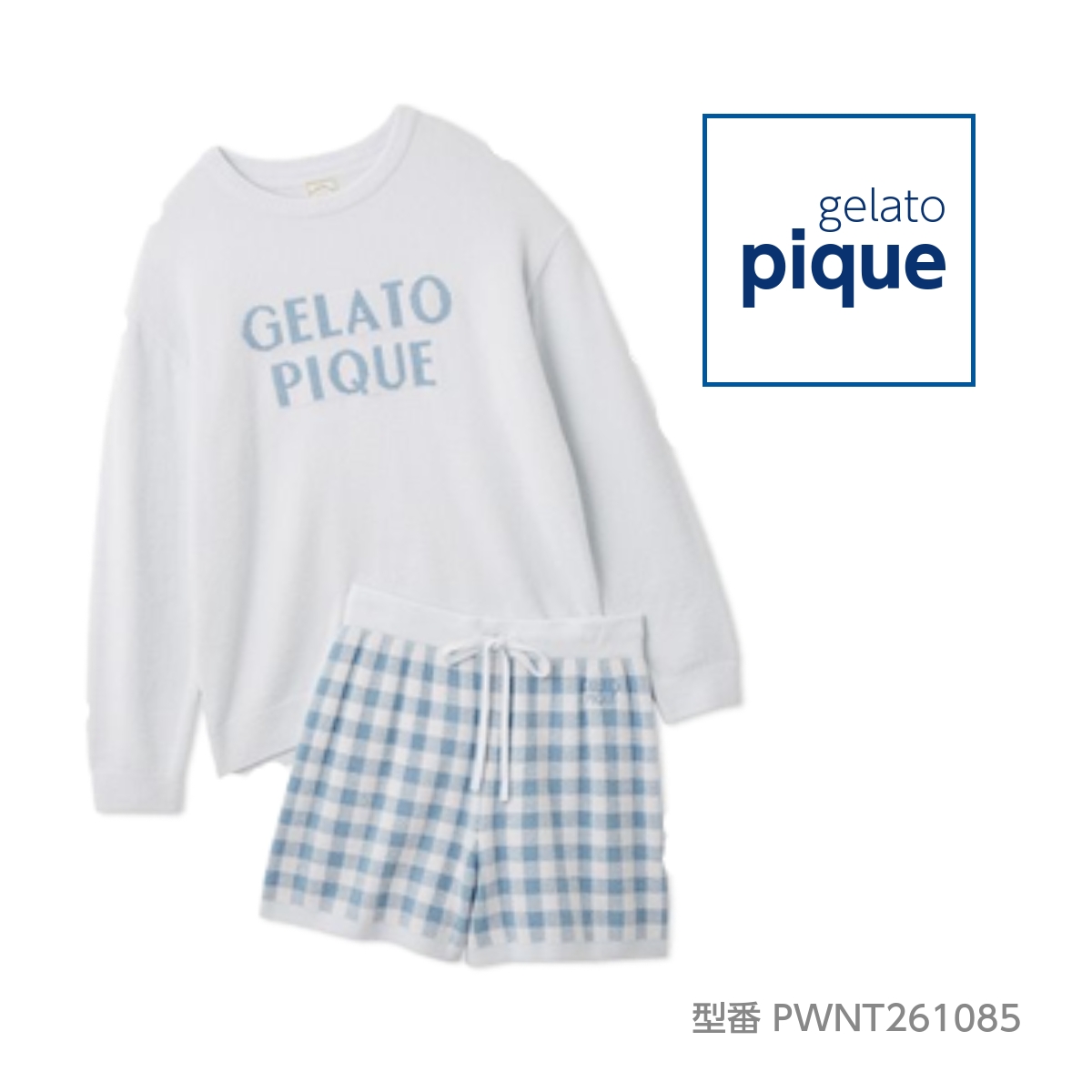 gelato pique（ジェラートピケ） レディース WhiteDay ロゴプル