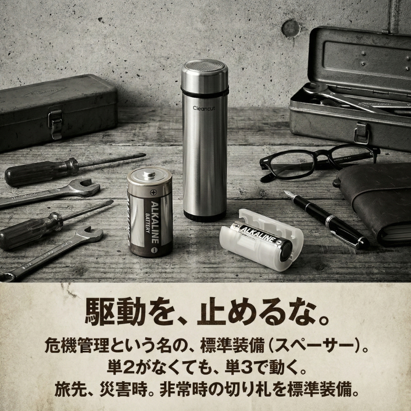 クリーンカット IZUMI 回転式シェーバー IZD-C289-S メンテナンス