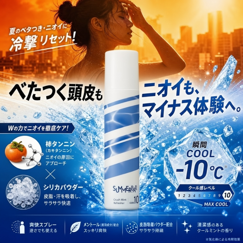 DEMI DO デミ サマーバー クラッシュミントリフレッシャー クール 10