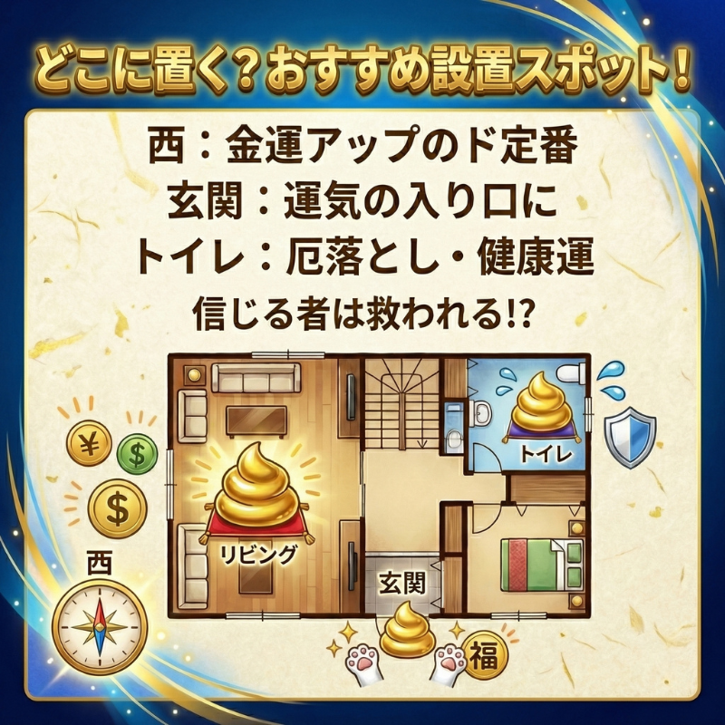 貯金箱 おもしろ 金のうんこ パール金 陶器 置物 玄関 インテリア 金運