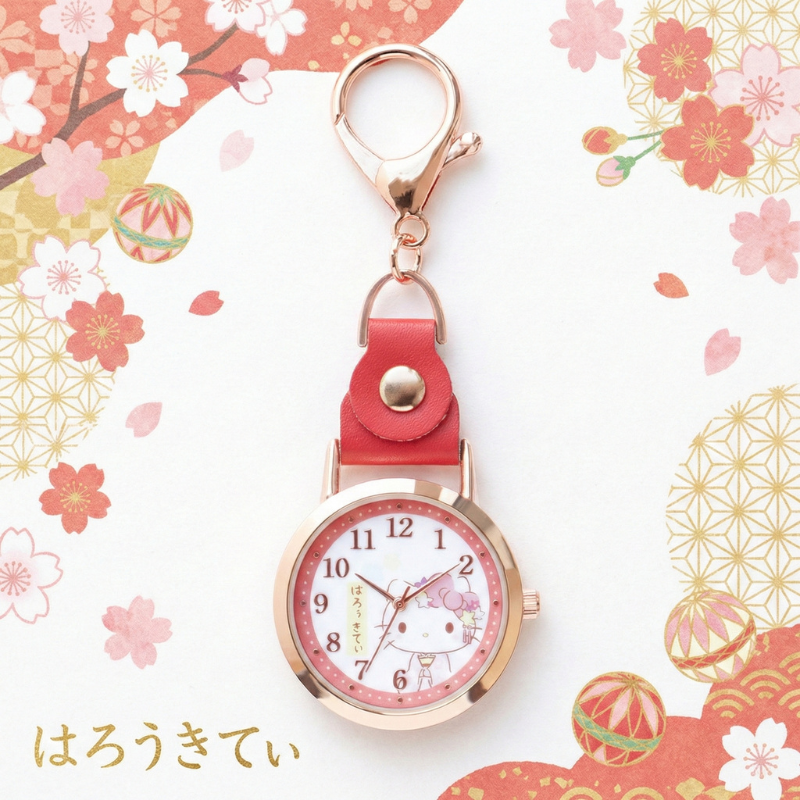 サンリオ キーチェーンウォッチ おすましKCウォッチ キティ