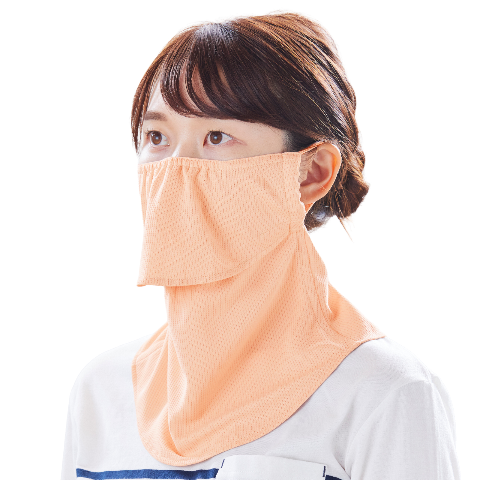 （ヤケーヌ公式）フェイスカバー ヤケーヌ スタンダード スナップボタン 息苦しくない紫外線対策 UVカットマスク テニス ゴルフ ラン 自転車 日焼け  [M便 1/3] | YAKeNU | 01