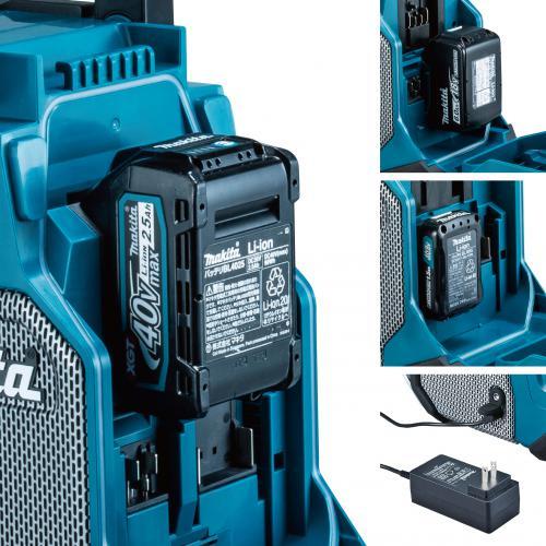 マキタ（makita） 正規店 充電式ラジオ MR002G 本体のみ 1個 青/黒