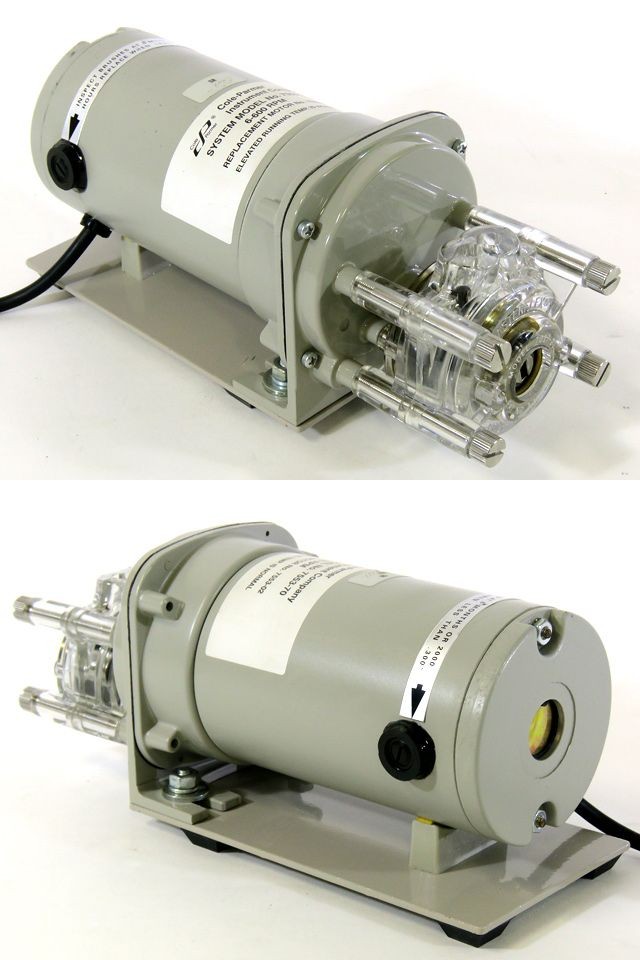 ●定量送液ポンプマスターフレックス別体型7553-70＋ポンプヘッド7017-21/17〜1700mL/min/6〜600rpm/ローラーポンプ/実験研究ラボグッズ●