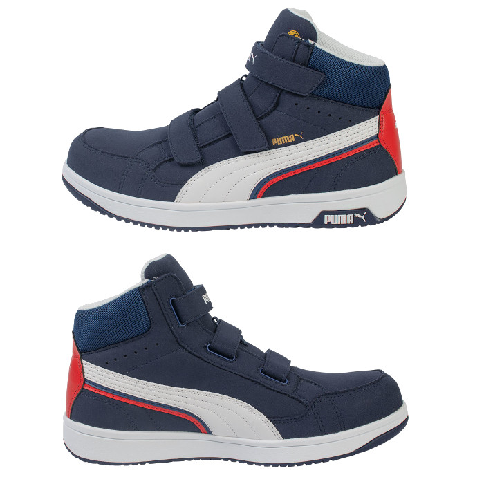 PUMA（プーマ） 安全靴 エアツイスト2.0 ミッド メンズ ハイカット 3E