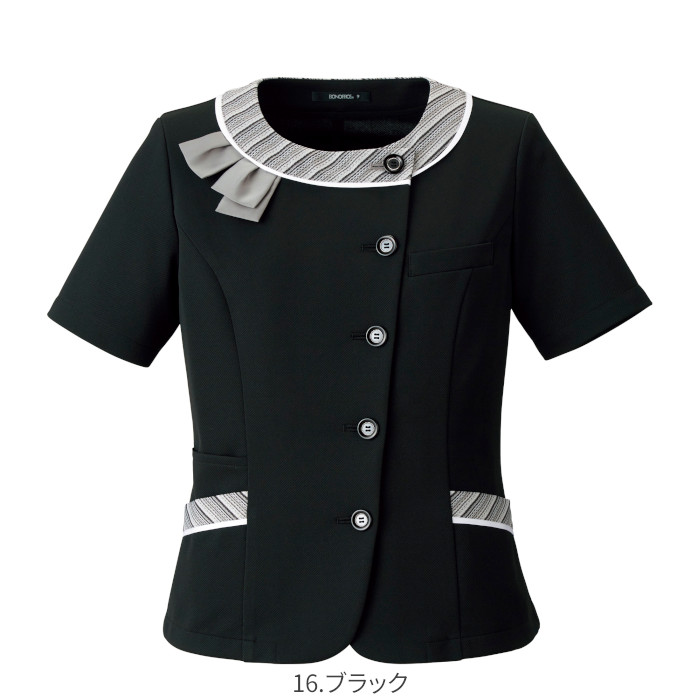 ボンマックス（ユニフォーム） 事務服 オーバーブラウス AJ0853