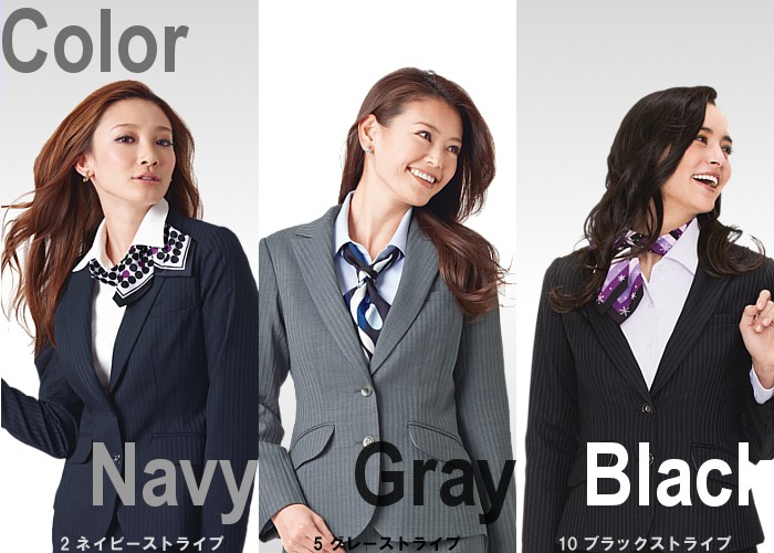 事務服 事務服 制服 en joie アンジョア プルオーバートップス 41690