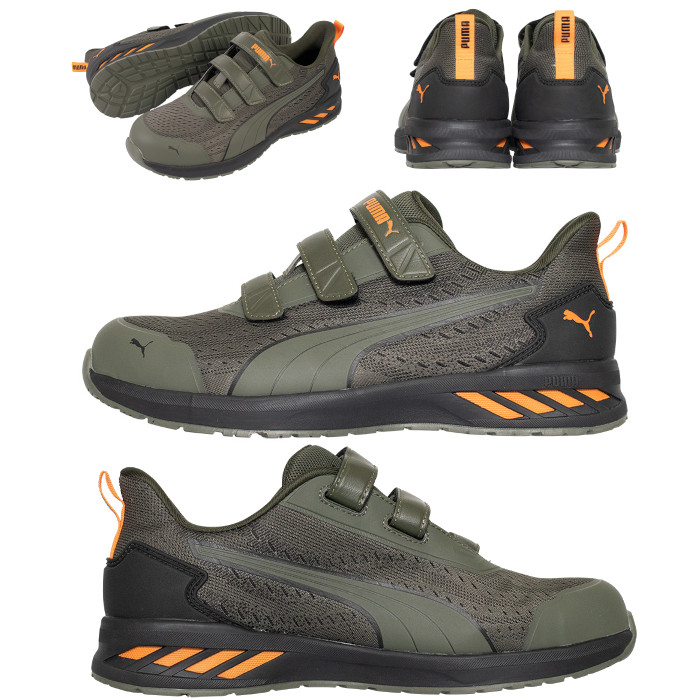 PUMA（プーマ） 安全靴 ローカット マジックテープ おしゃれ
