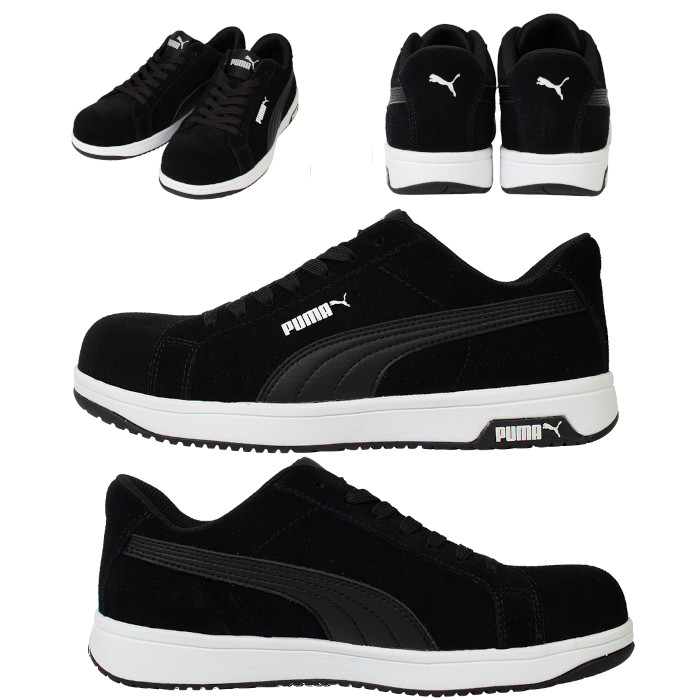 PUMA（プーマ） 安全靴 ローカット ひも おしゃれ かっこいい アイ