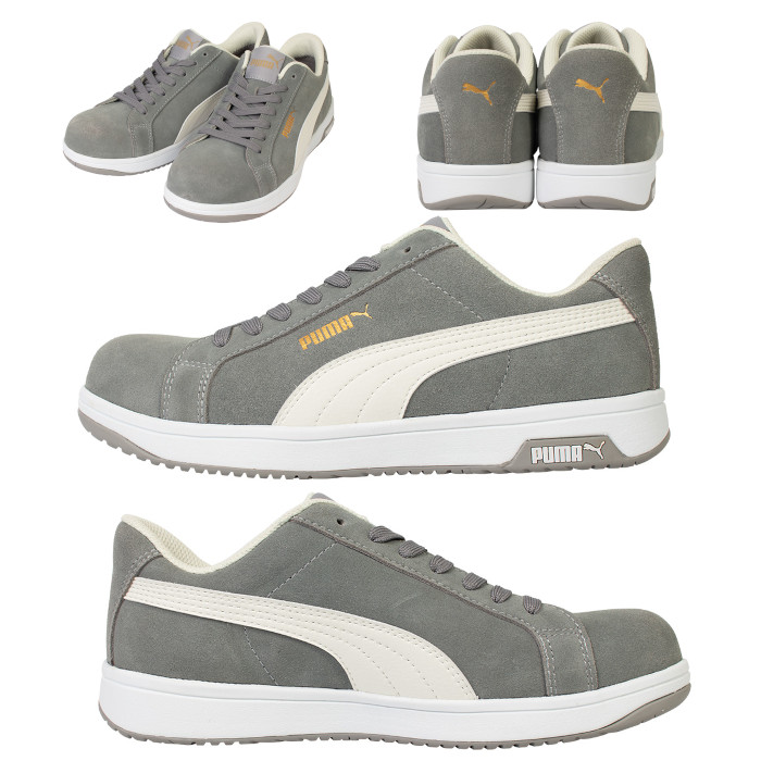 PUMA（プーマ） 安全靴 ローカット ひも おしゃれ かっこいい アイ