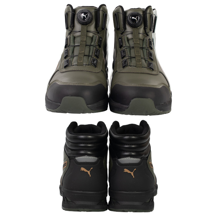 PUMA（プーマ） 安全靴 ハイカット ダイヤル式 おしゃれ かっこいい