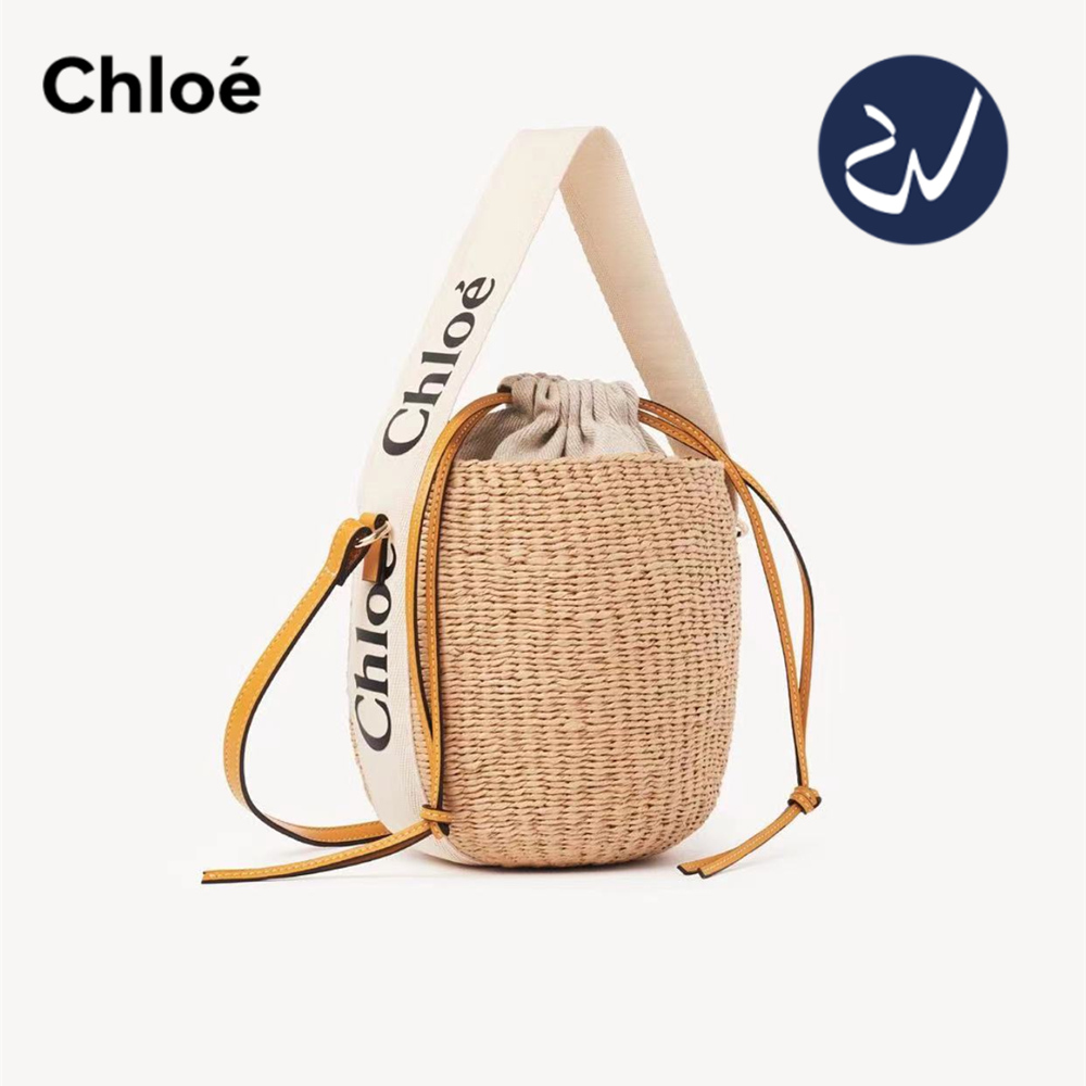 最安値に挑戦中」クロエ かごバッグ CHLOE WOODY カゴバッグ スモール 