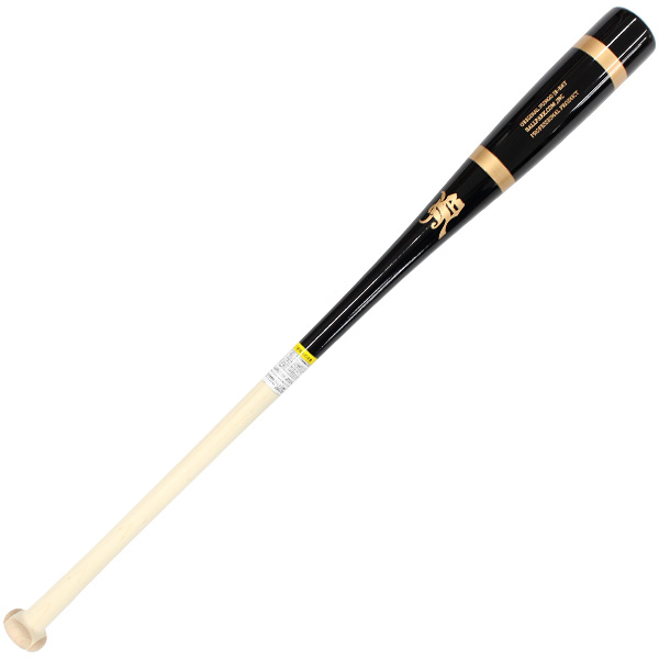 野球 JB 和牛JB ノックバット 硬式 軟式 ソフトボール FUNGO BAT 朴×メイプル リアルグリップ ブラック 黒 ナチュラル 85c｜swallow4860jp｜02