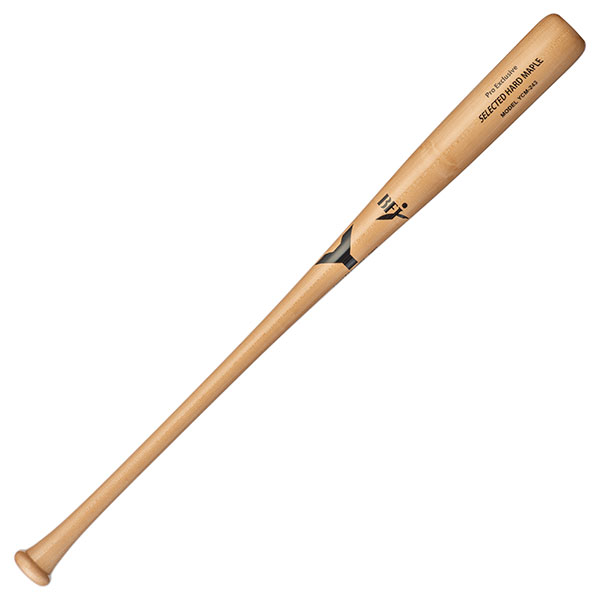 10%OFF 野球 ヤナセ 硬式木製バット 北米メイプル BFJマーク入り ミドルバランス 硬式 木製 バット 84.5cm 900g平均 くり抜