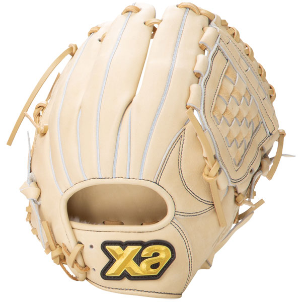 新品未使用　湯もみ型付け済み　ザナックス 軟式外野手用グラブ ザナックス 【湯もみ型付け込み/代引、後払い不可 】野球 限定 軟式