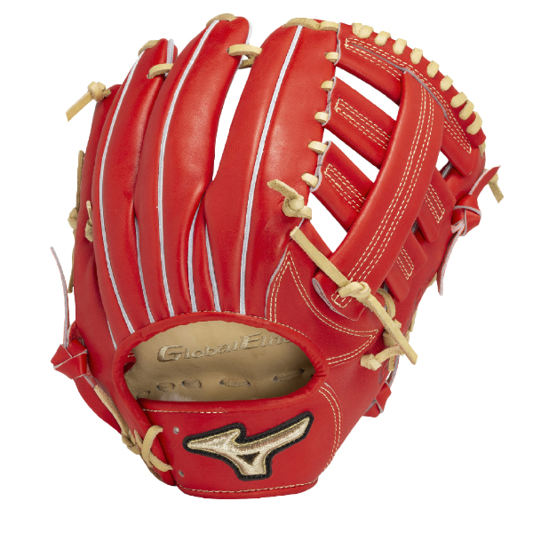 ミズノプロ硬式グローブ外野オレンジ（色：レッド系）の商品一覧 通販