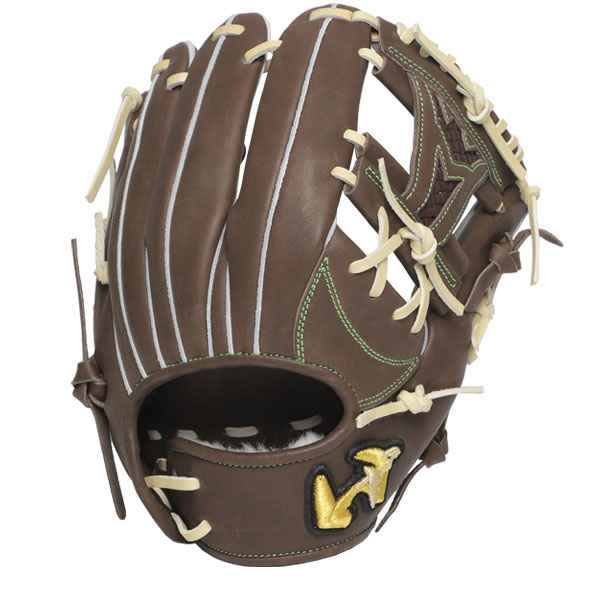 Schutt 野球グローブ ブラウン/グリーン ゼット 少年用 軟式グローブ オールラウンド用 限定カラー