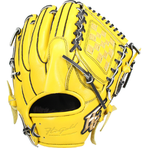 己極 【湯もみ型付け込み/代引、後払い不可 】野球 グローブ 軟式 ハイ