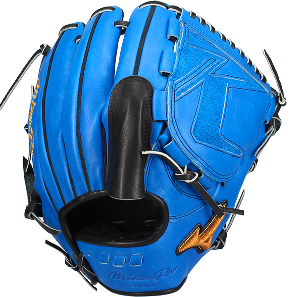 ミズノプロ投手用グローブ（MIZUNO／スポーツ用品）（色：ブルー系）の
