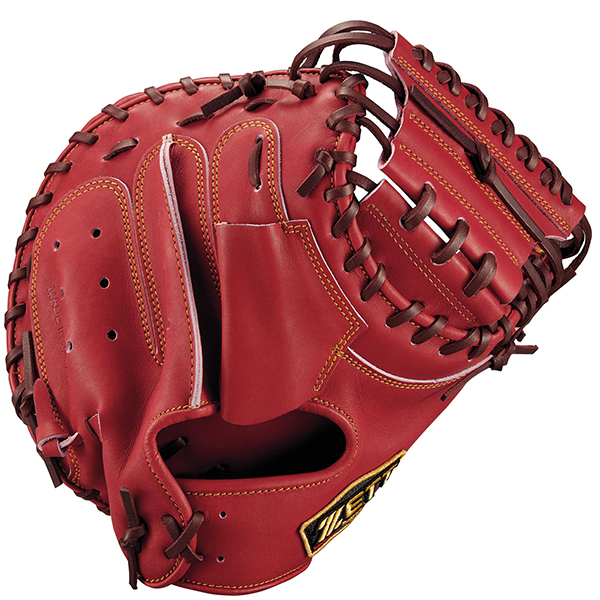 zettプロステイタスキャッチャーミット（色：レッド系）のおすすめ人気