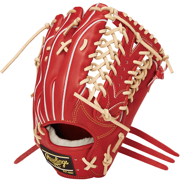 【プロティオス型付け込み/代引、後払い不可 】野球 ローリングス 硬式グローブ 高校野球対応 グラブ 硬式 外野 外野手用 プロプリファード ウィザード #02 GH4Pの画像
