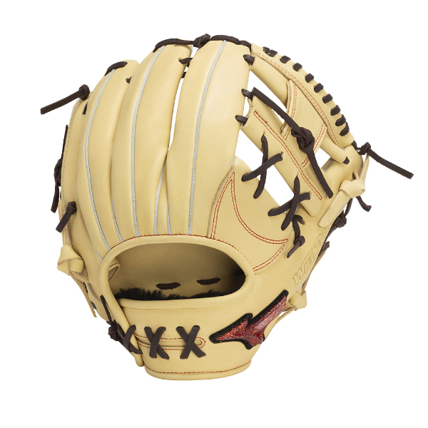 【型付け済み&美品】MIZUNO　一般軟式　野球グローブ Mizuno Pro 野球グローブ（MIZUNO（ミズノ）限定 少年軟式用