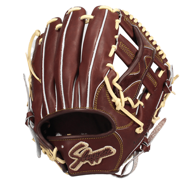 Slugger 野球グローブ 黒 編み込みスタイルKSG-L7型硬式用