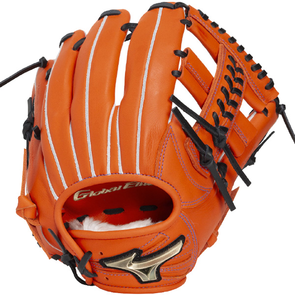 ミズノ 軟式　外野用グローブ オレンジ Mizuno 軟式グローブ オレンジ 右投げ用 ミズノ（MIZUNO）（メンズ