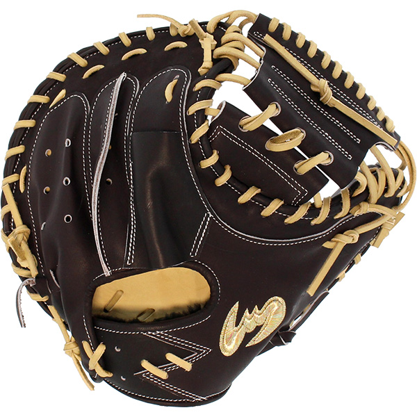 なるなる　Zeems 硬式 キャッチャーミット 新品未使用 日本製 Zeems 野球用品（色：ブラウン系）｜スポーツ おすすめ人気商品