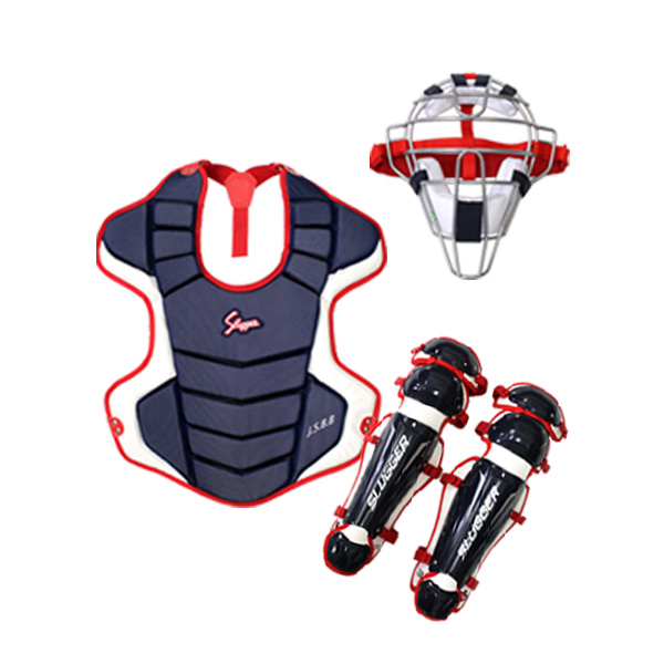 【ラッピング無料】 久保田スラッガー 野球 3点セット キャッチャー防具 軟式用 防具 防具