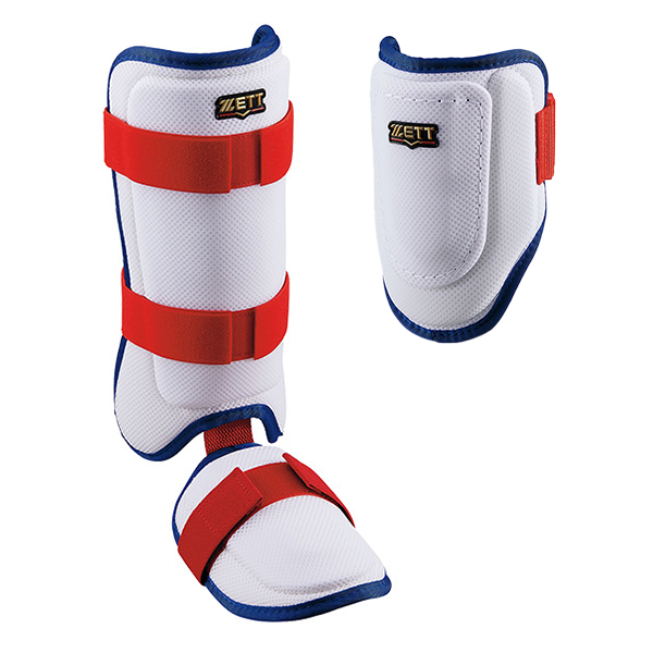 エルボーガード フットガード 野球（色：レッド系）のおすすめ人気商品