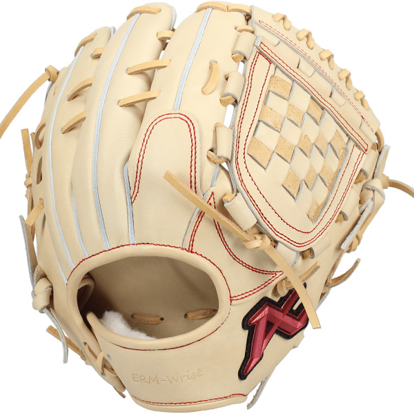 即戦力グローブ ATOMS 少年硬式 内野用 右投げ バスケットウェブ 黒