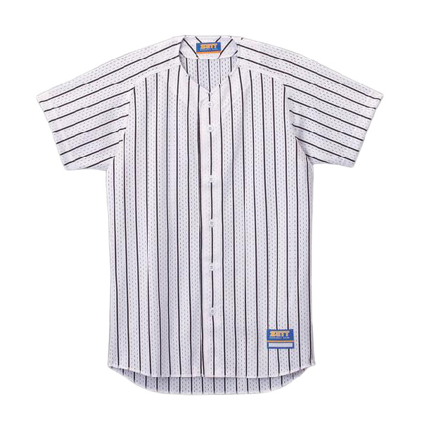 野球 ゼット ストライプメッシュシャツ ユニフォームシャツ BU521 ウエア 野球部 ZETT ウ...