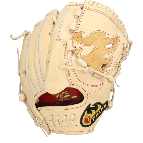 FIRES 野球 ファイヤーズ 限定 硬式グローブ グラブ 平裏部刺しゅう