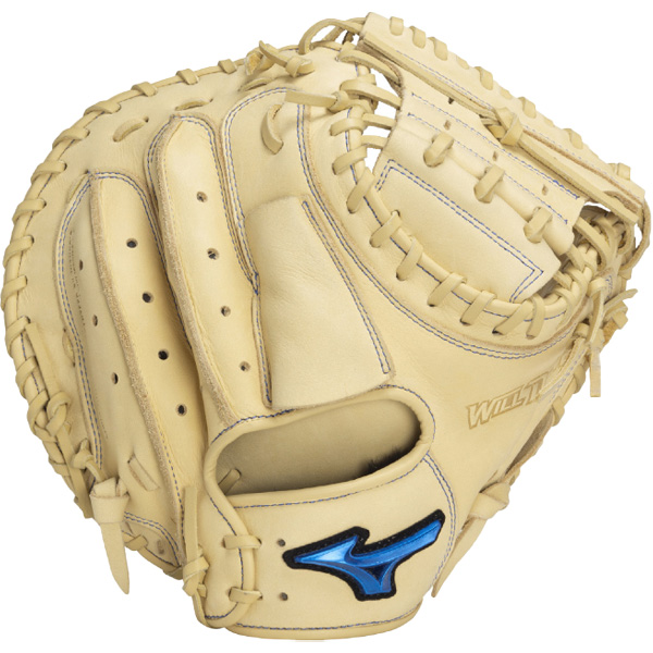 軟式野球キャッチャーミット（MIZUNO）（色：ベージュ系）の商品