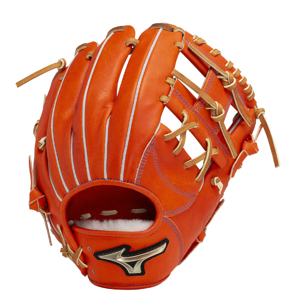 Mizuno 軟式グローブ オレンジ Deep Sea Mizuno 軟式グローブ オレンジ Deep Sea（野球グローブ 外野手