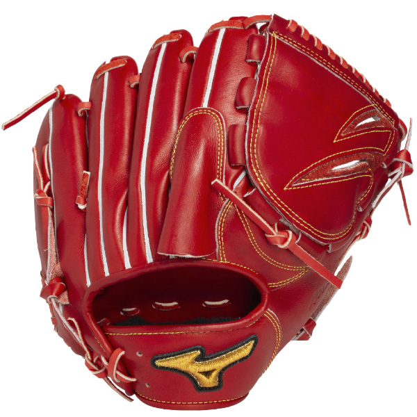 ミズノプロ　左投手用グローブ Mizuno Pro 硬式オーダーグローブ 黒 左投手用 横握り型 - グローブ