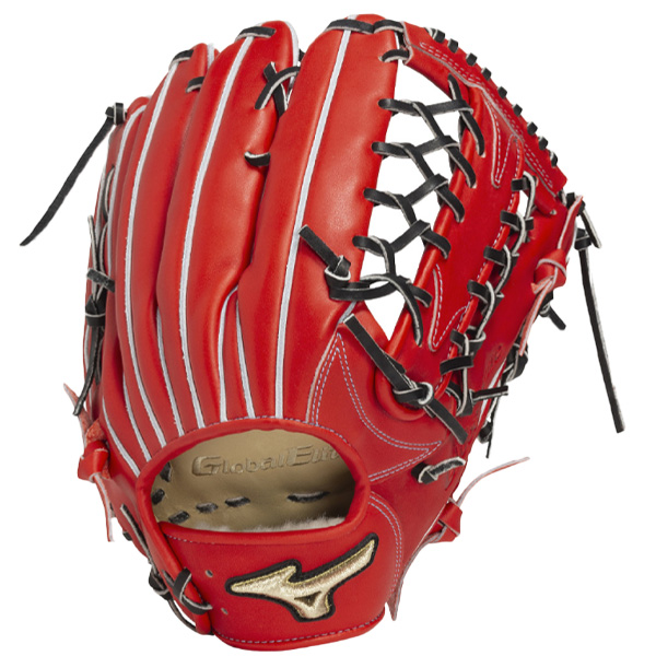 ミズノ 硬式グローブ 赤色レザー MIZUNO 硬式グローブ（色：レッド系）｜グローブ｜野球