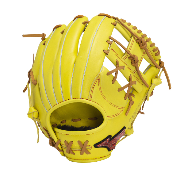MIZUNO 軟式グローブ（色：イエロー系）｜グローブ｜野球