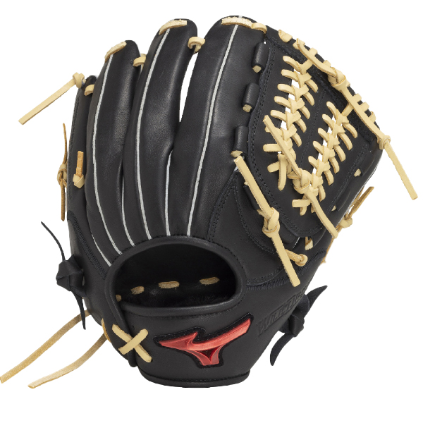 ミズノ 軟式内野手用（グレゴリウスモデル）ブラック×ブロンド 限定品 楽天市場】【限定生産! グレゴリウスモデル】 ミズノプロ 軟式