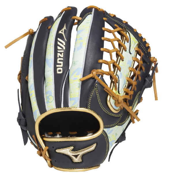 【美品】Mizuno 軟式グローブ 外野手用 MIZUNO 軟式グローブ / ミズノプロ 外野手用 軟式グラブ 右投げ