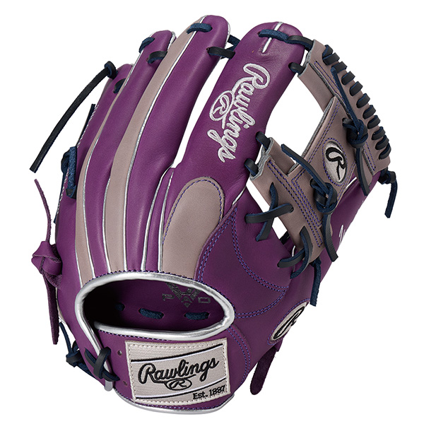 Rawlings 軟式グローブ（色：パープル系）｜グローブ｜野球