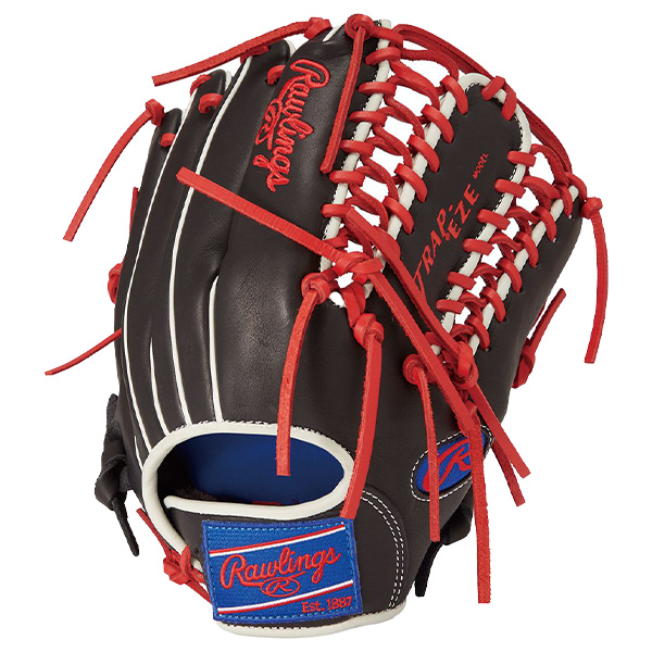 Rawlings ネイビー レザーグローブ　軟式用 Rawlings 軟式グローブ（色：ネイビー系）｜グローブ｜野球