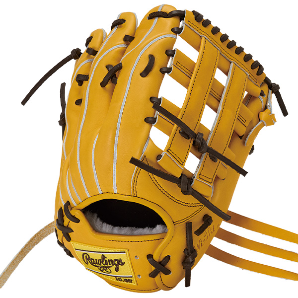 ローリングス　軟式グローブ外野手用　オレンジ ローリングス(Rawlings) 野球 一般軟式グローブ 外野手 HYPER T