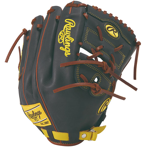 ローリングス グローブ 軟式 左投げ用（Rawlings）（色：イエロー系