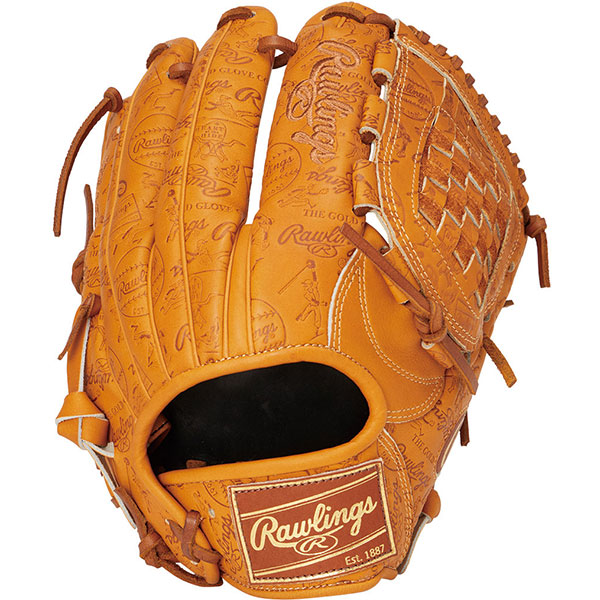 【未使用品】一般軟式・大人用 グローブ ローリングス オールラウンド キャメル Rawlings（ローリングス） 野球 グローブ 軟式 HOH 軟式グローブ